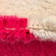 Hand-woven wool beni mrirt rug