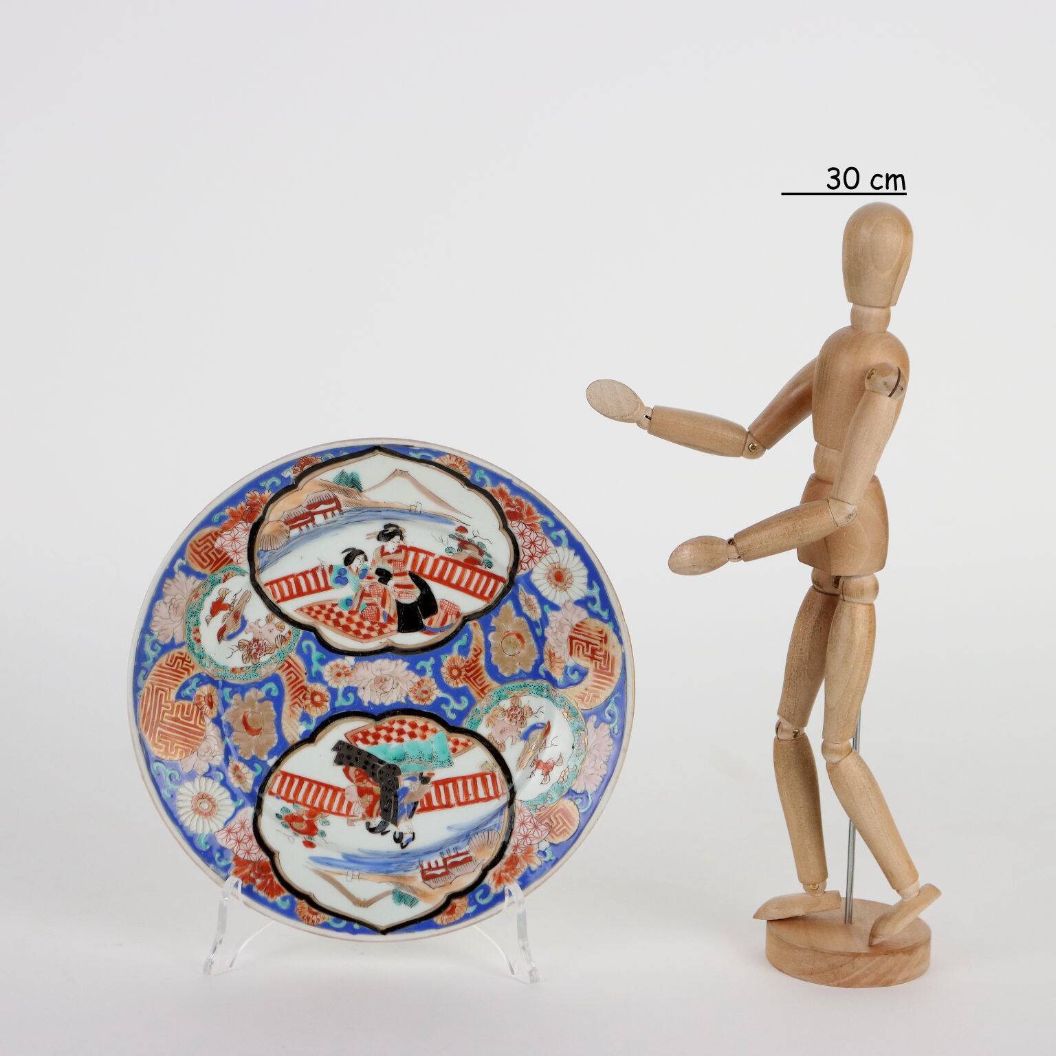 Group of 6 porcelain plates Japan 19th-20th century