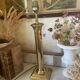 Lampe colonne en laiton 40cm vintage