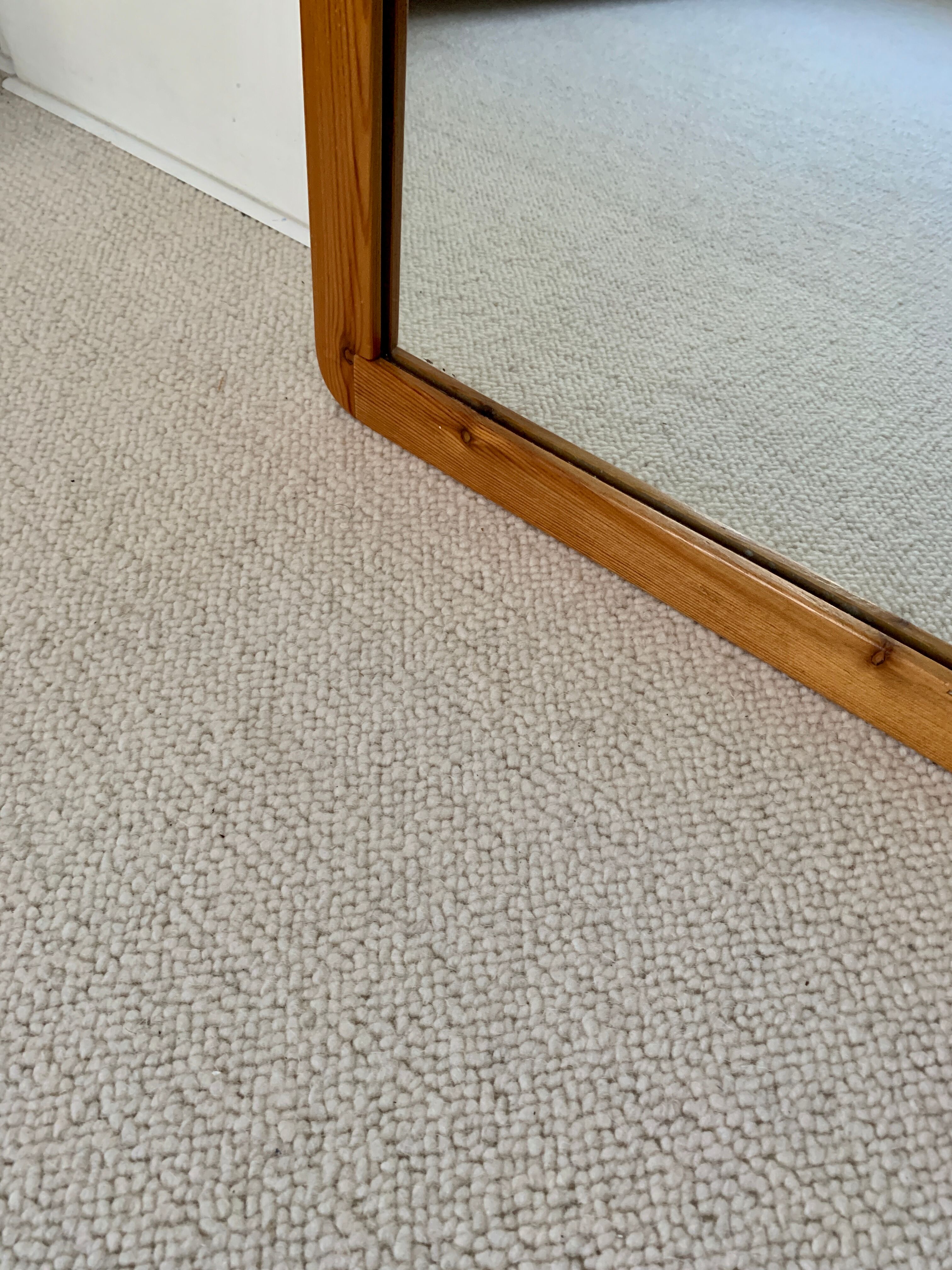 Miroir en bois