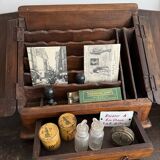 Small wooden storage unit