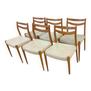 6 Chaises Scandinaves