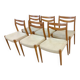 6 Scandinavian Chairs Style "Model 75" - Niels Otto Møller - Teak