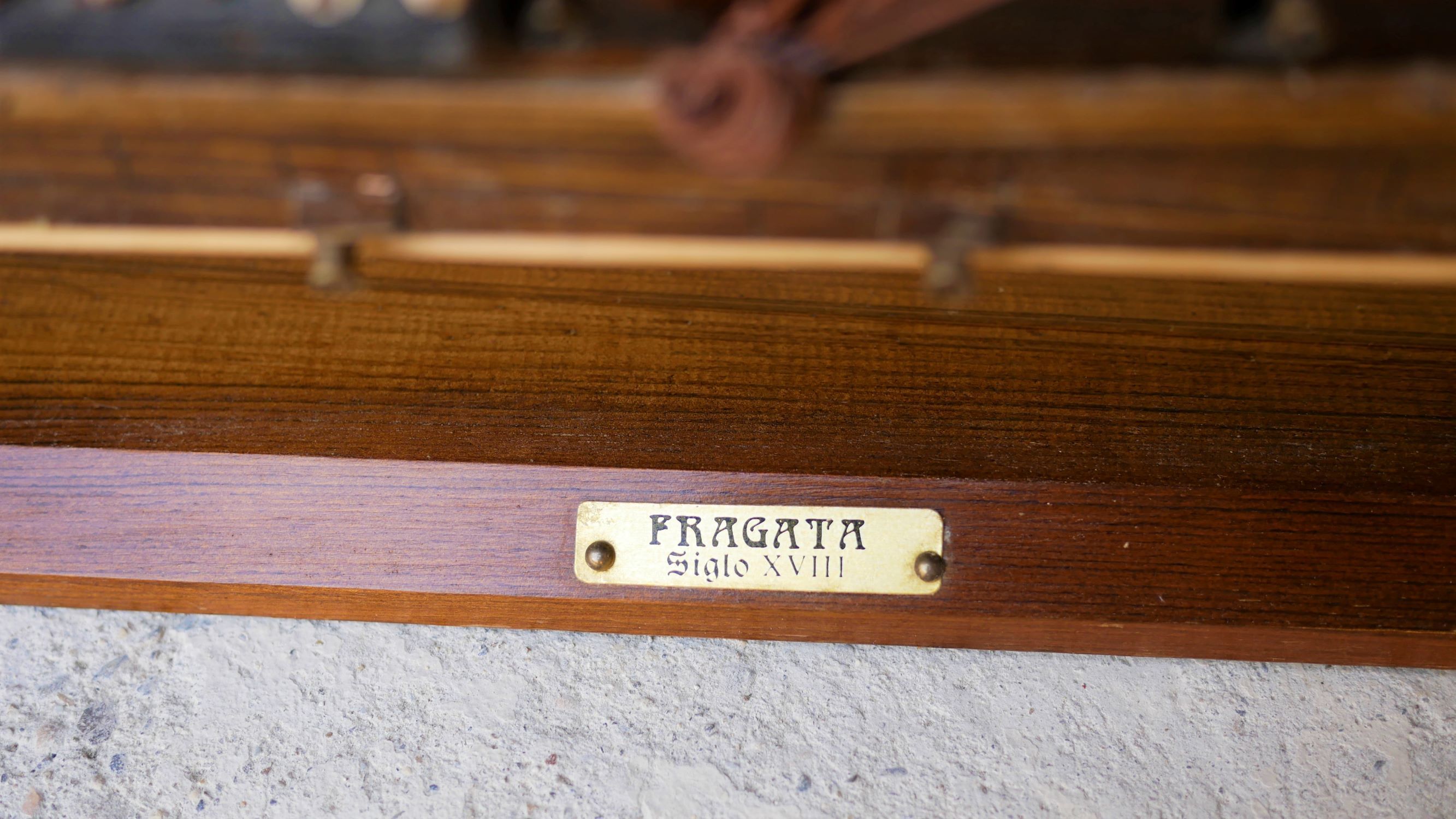 Model ship - Fragata siglo XVIII