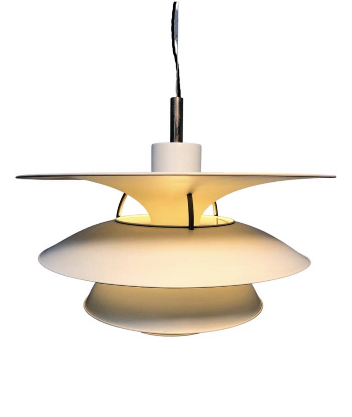 Iconic vintage large P. Henningsen PH6 1/2 - 6 Charlottenborg chandelier