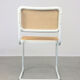 Vintage white B32 Cesca chair by Marcel Breuer, 90s