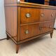 Bureau à abattant Biedermeier en placage de cerisier et en laiton, 1820
