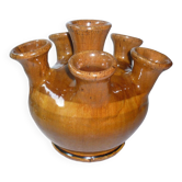 6-neck ceramic vase
