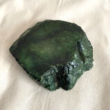 Green alabaster ashtray