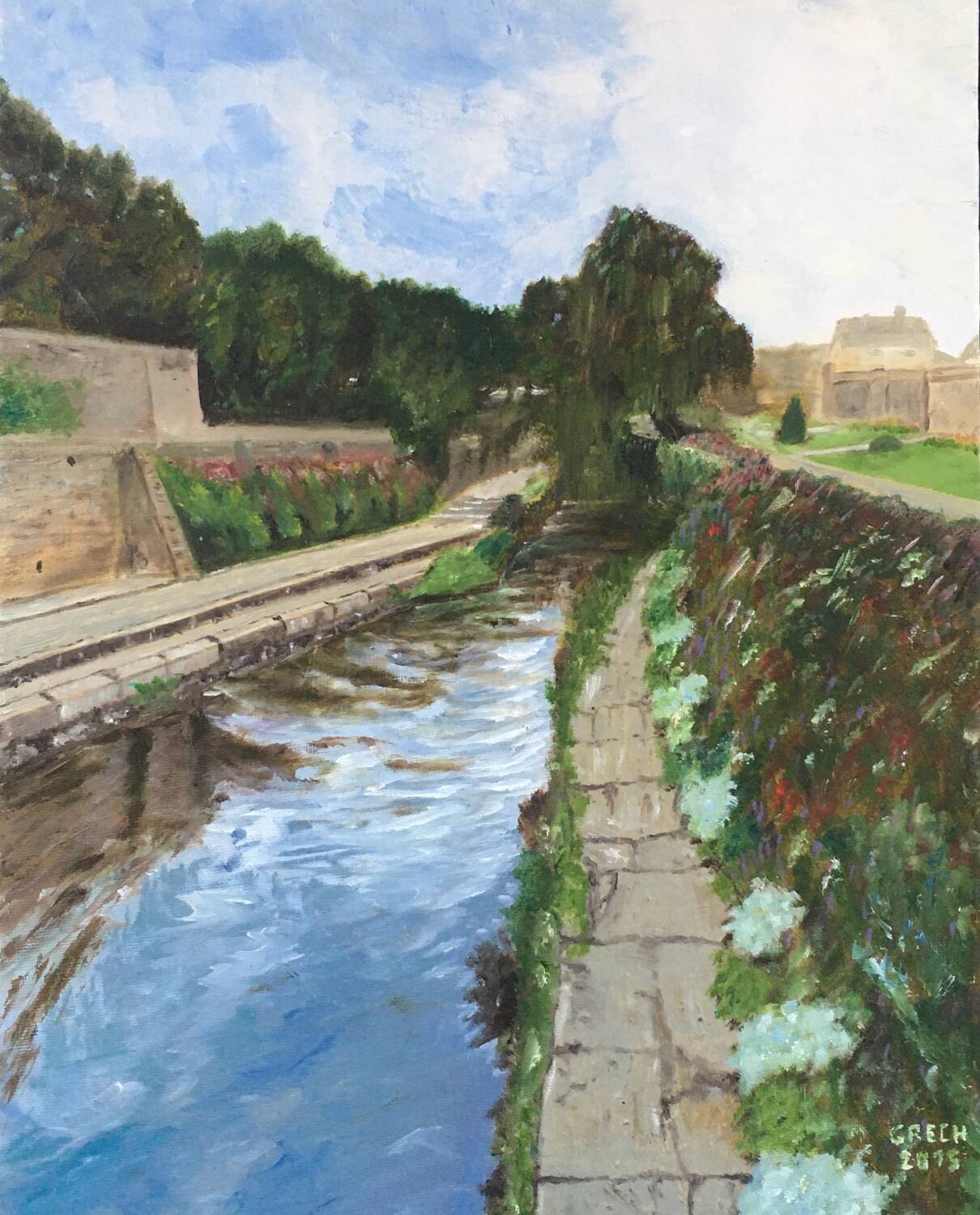 Tableau le canal