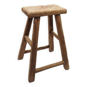 tabouret rectangle en - brut