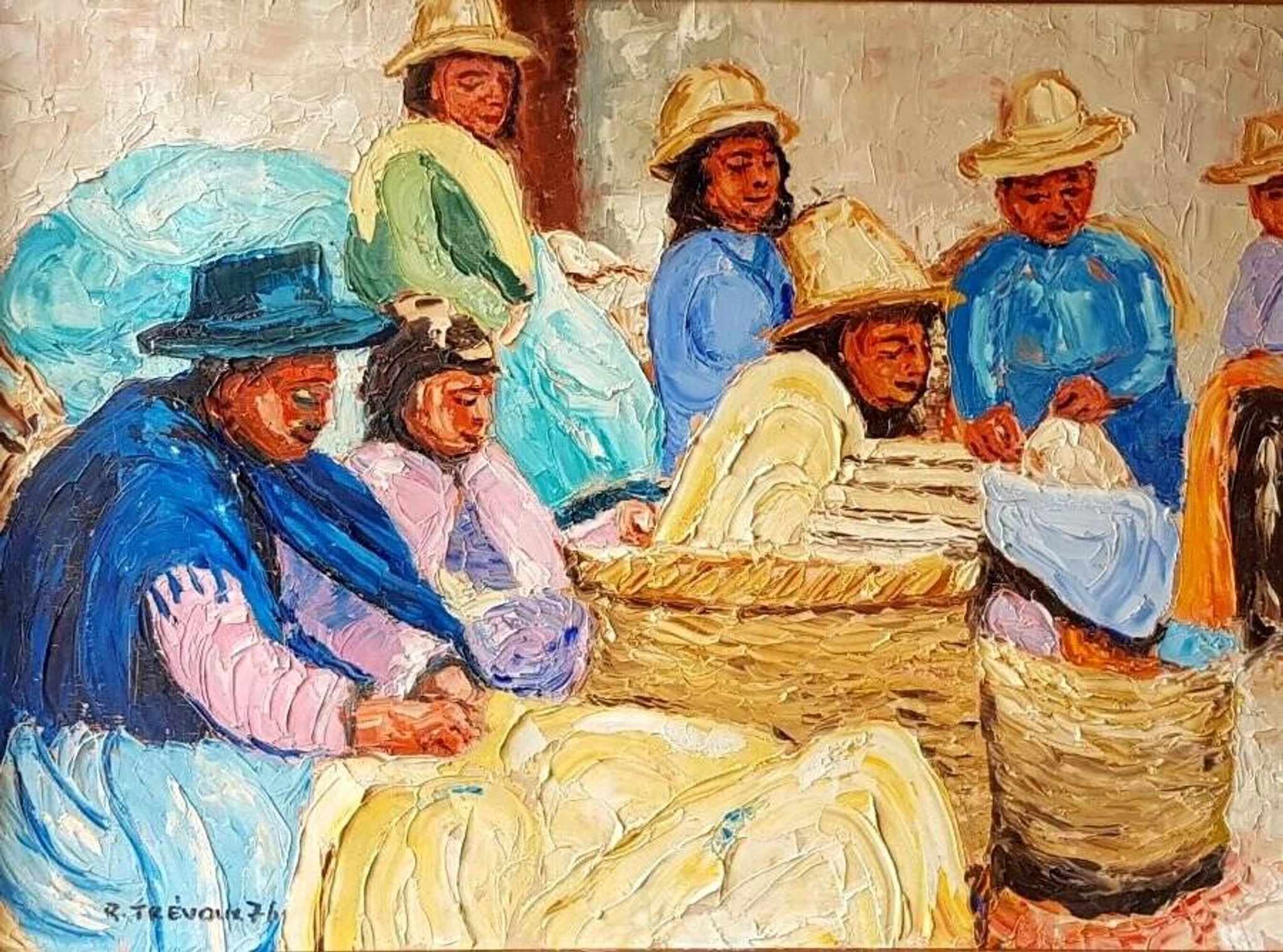 Boliviens par R. Trevoux daté 1976