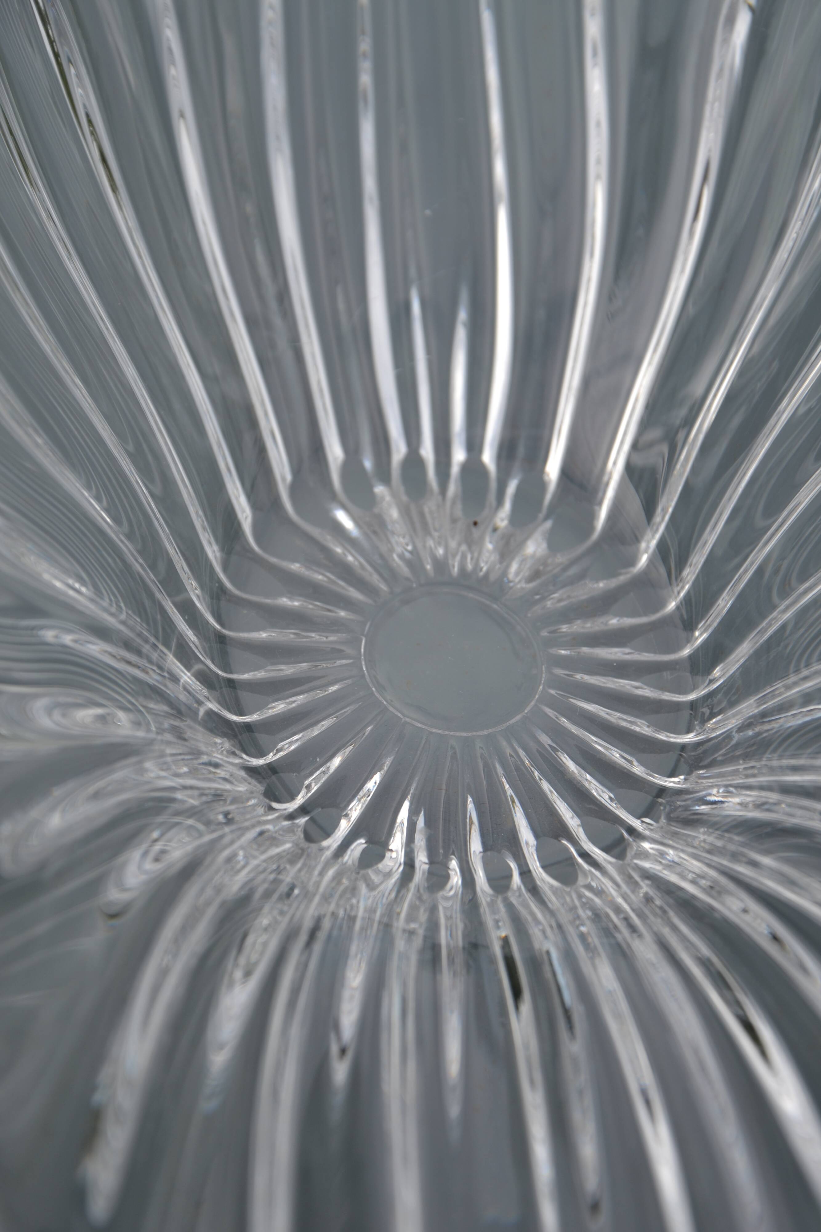 Centre de table, coupe en cristal