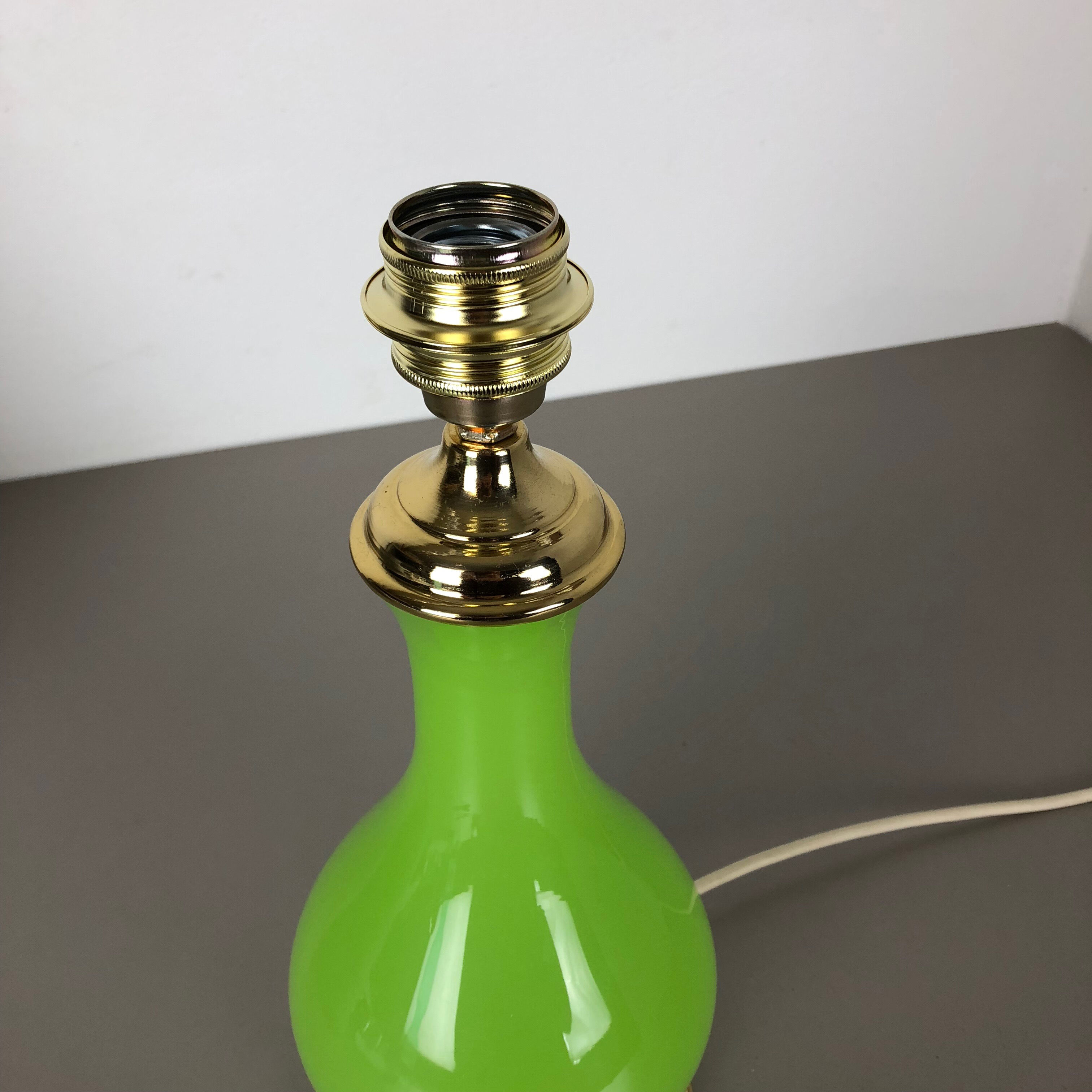 Murano glass "green" table light by Cenedese Vetri, 1960s