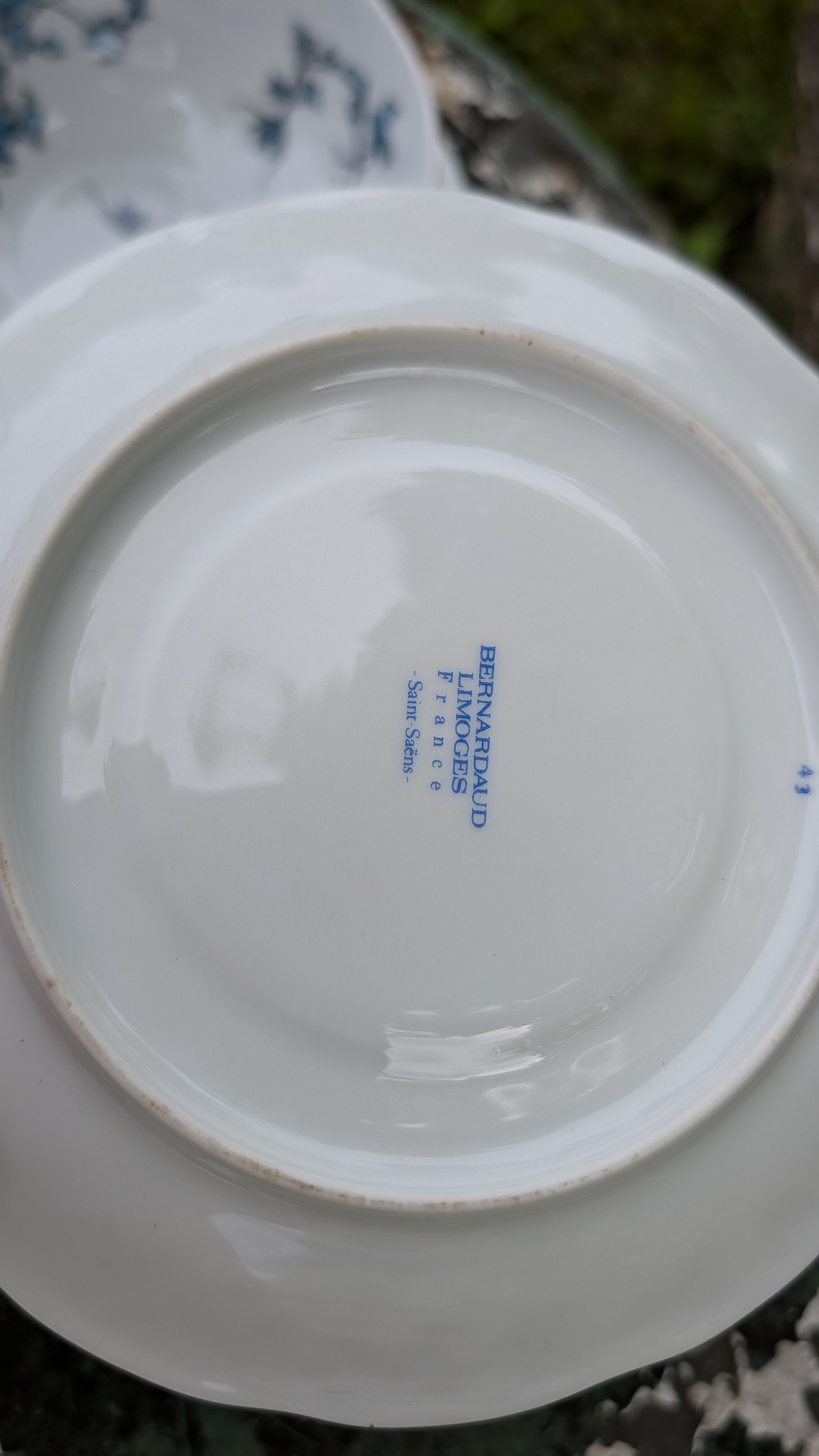 Service à thé Limoges Bernardaud Saint-Saëns
