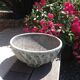 Structured concrete gardener / vintage 60s-70s