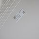 Lampe suspension scandinave Lux Light, métal blanc