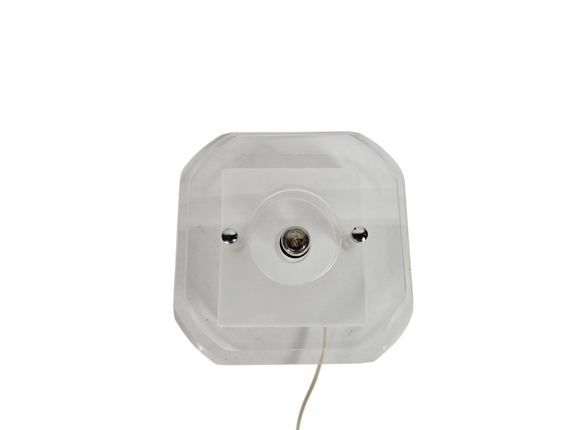 Herda Verlichting BV - Space Age - wall lamp - acrylic - plexiglass - 70s