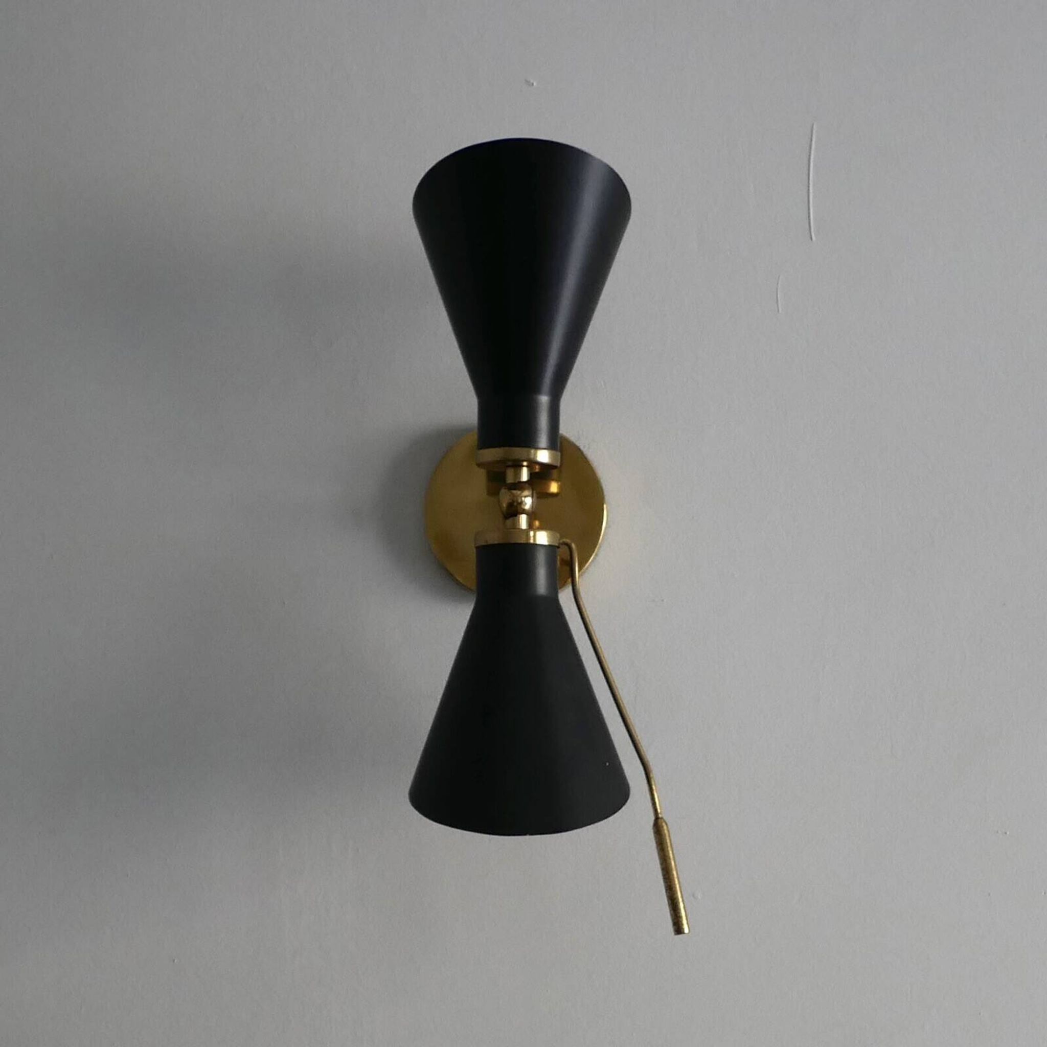 Italian wall sconce in brass from the 1950s – Model 131 by Gino Sarfatti Arteluce - Design