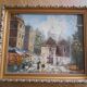Oil painting canvas