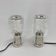 Pair of Mid-Century Chrome Table  Lamps, Kamenicky Senov, 1960's