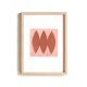 Duo de peinture sur papier  -H480 & H482 - signées Eawy