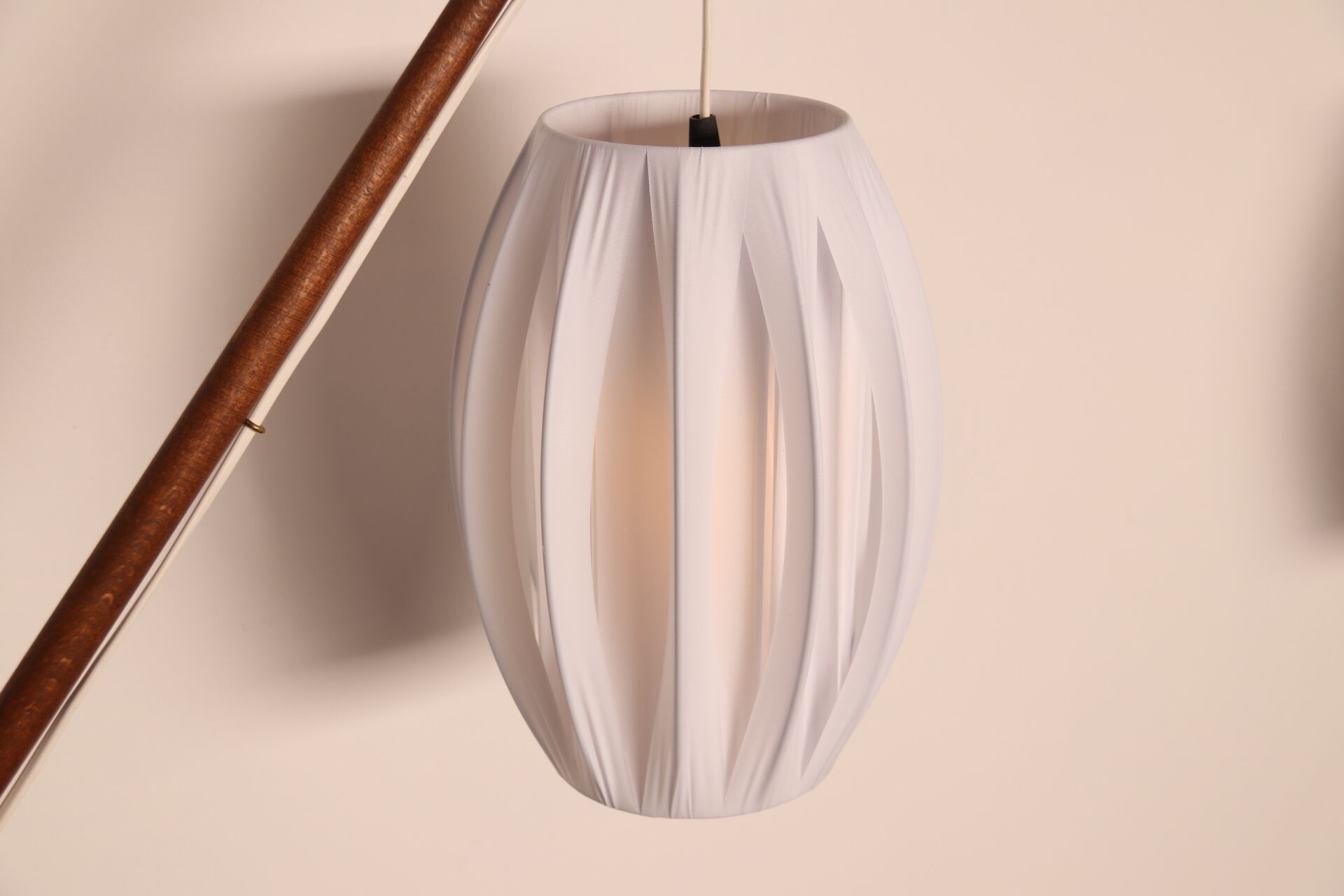 Floor lamp 'Fishing Pole' by Svend Aage Holm Sorensen - Denmark - 1950's