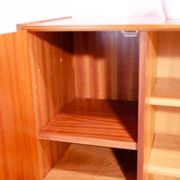 Midcentury glazed bookcase by František Mezulánik for UP Závody, 1960s