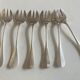 Set 6 forks with oysters Christofle filet