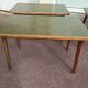 Set of 5 wooden and Formica bistro table
