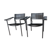 Paire de fauteuils spaghetti Alias-Belotti