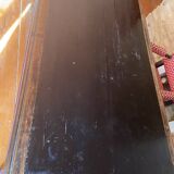 Minister's desk on black leather Napoleon lll