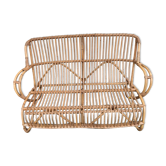Banquette en rotin