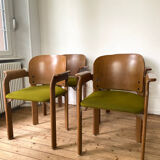 Set of 4 Armchairs by Bruno Rey for Dietiker 1970