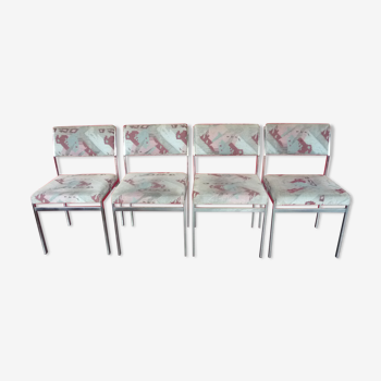 Lot de 4 chaises Cees braakman pour Pastoe