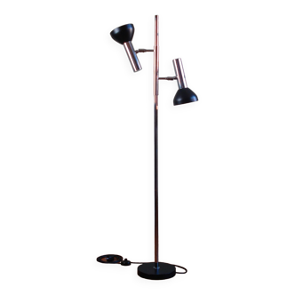 Cosack 2 spot chrome floor lamp