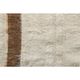 Vintage Turkish Hand-Knotted Wool Cotton Beige Kilim Area Rug 131x168
