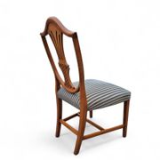 6 x English mahogany Hepplewhite chairs / 1920s