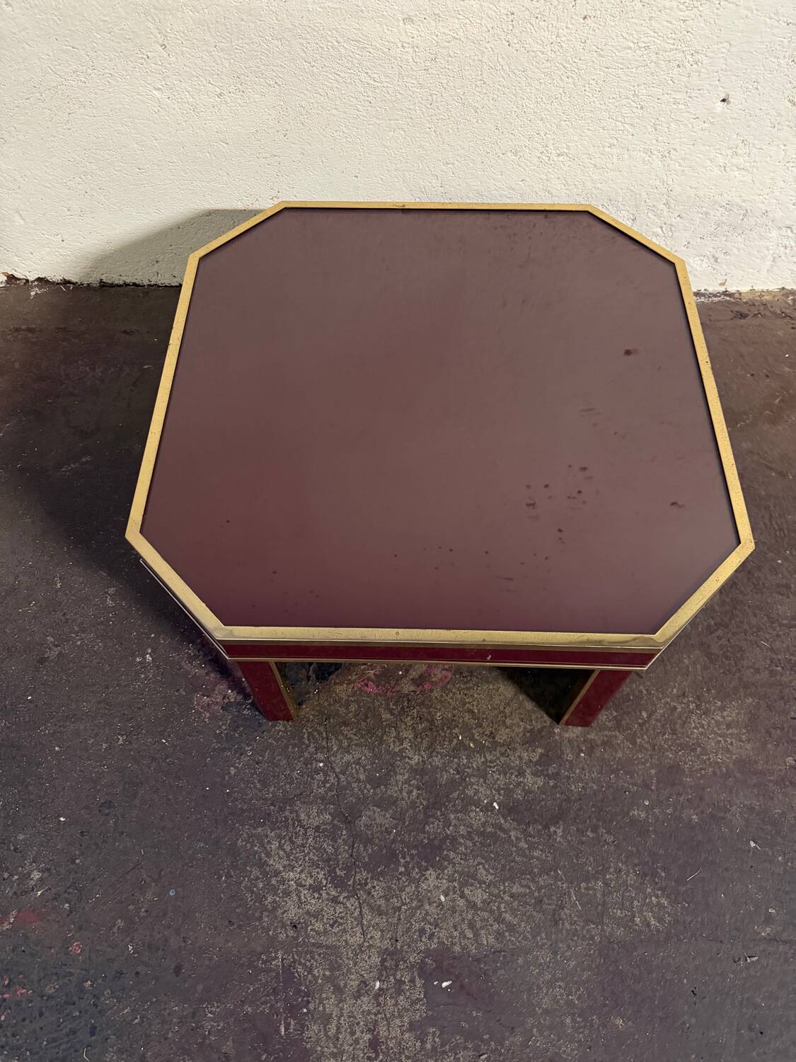 Square coffee table Eric Maville