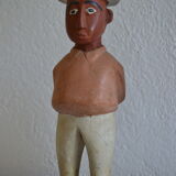 Couple of settlers African statuettes