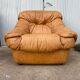 Leather armchair 80s