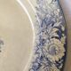 Very old serving dish in iron earth