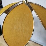 Flower petal hanging lamp