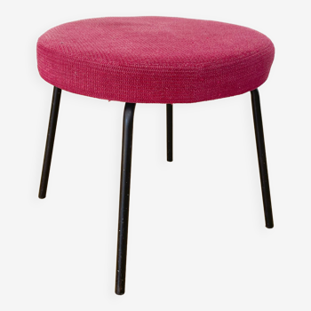 Vintage wool stool