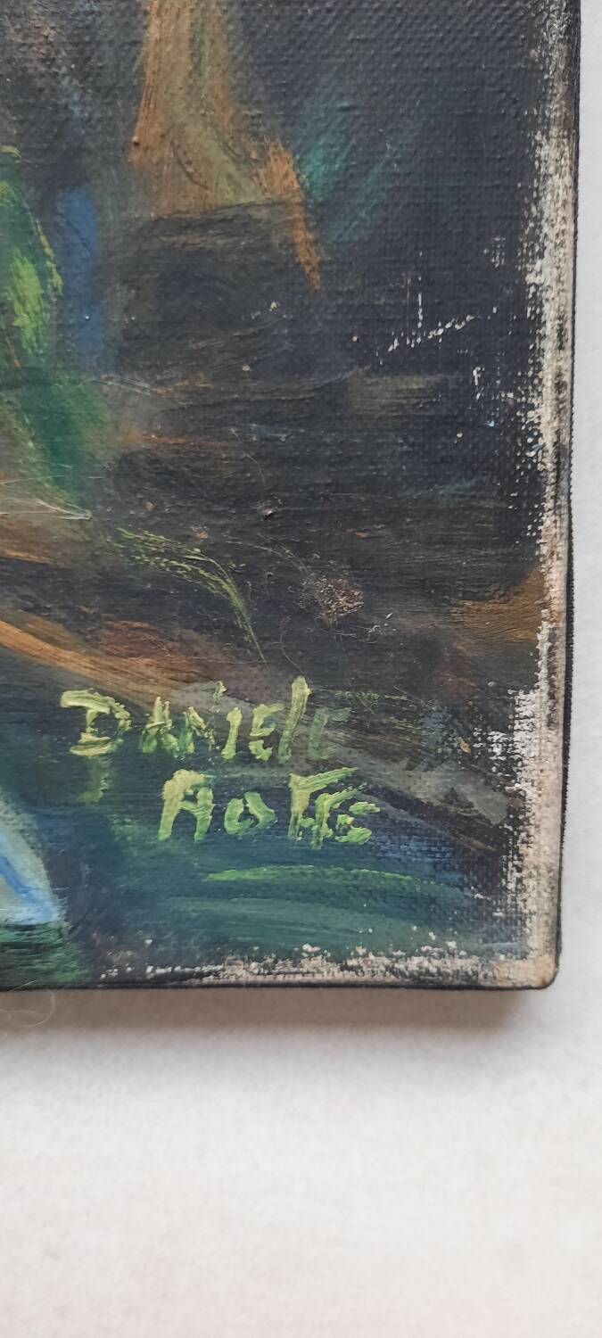 Chinese shadow painting and old roses