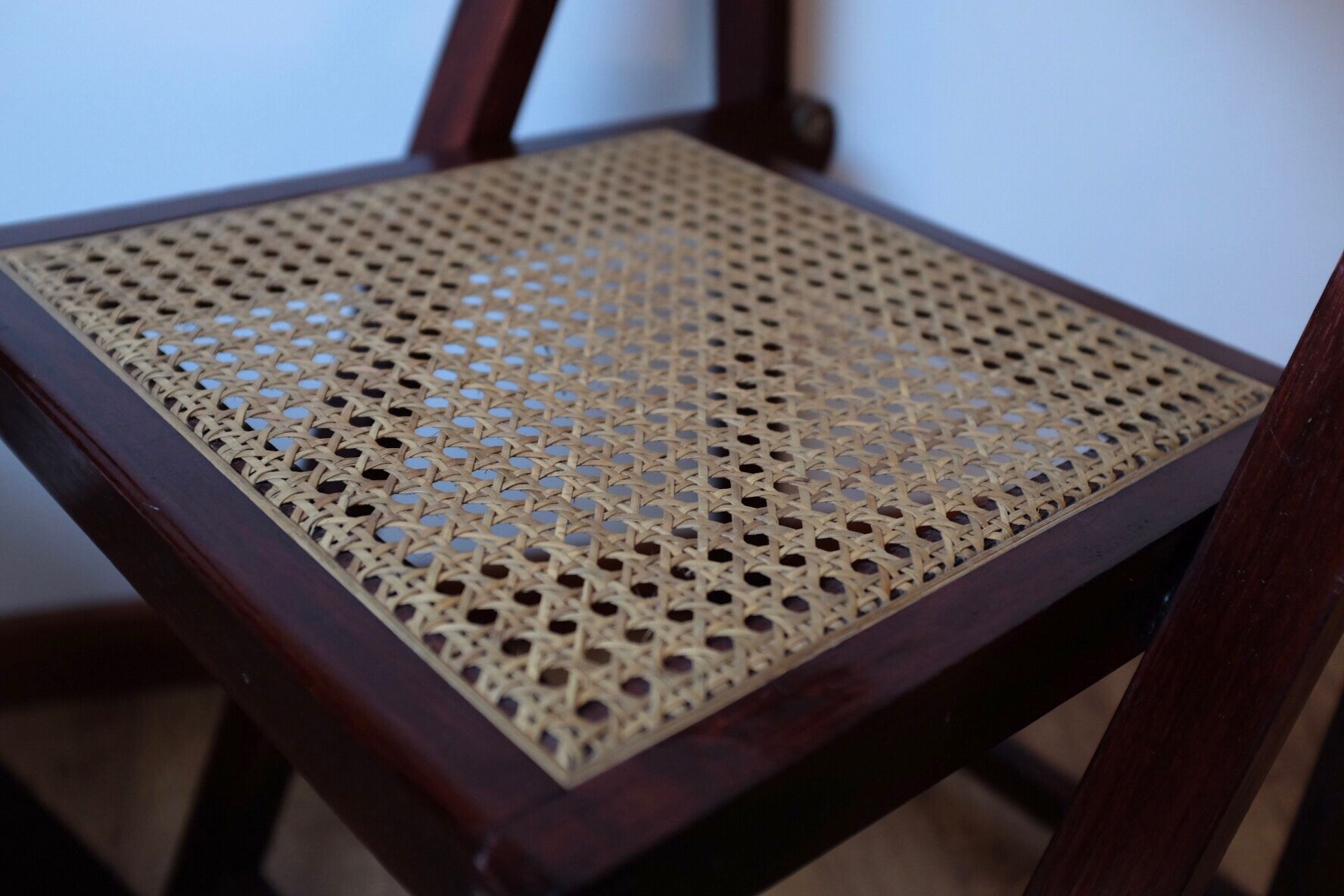 Paire de chaises pliantes, circa 1960