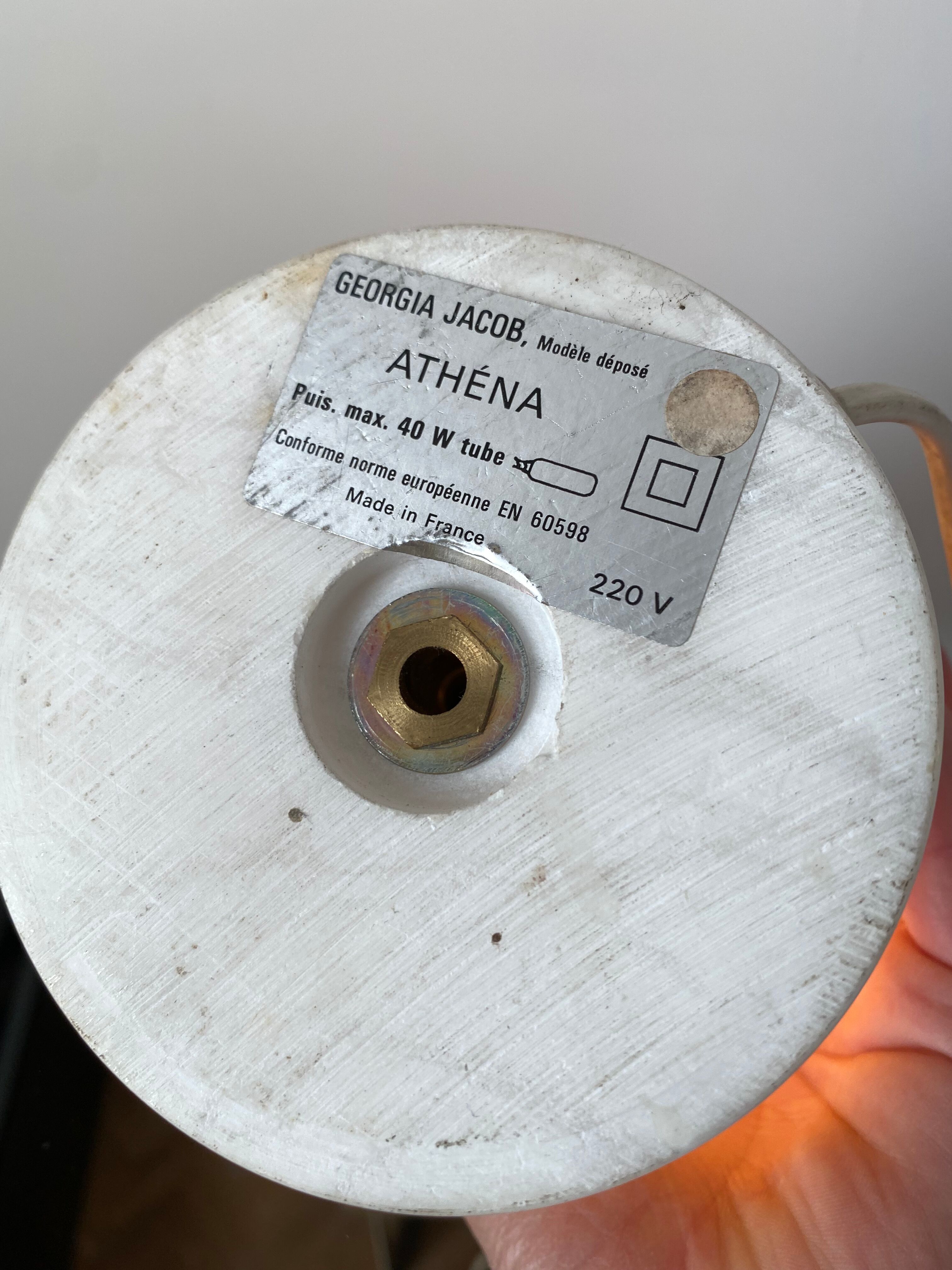 Model lamp On "Athena" by Georgia Jacob