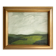 Small Vintage Oil On Canvas Landscape signed by artist B.Delefors