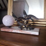 Art Deco marble lamp