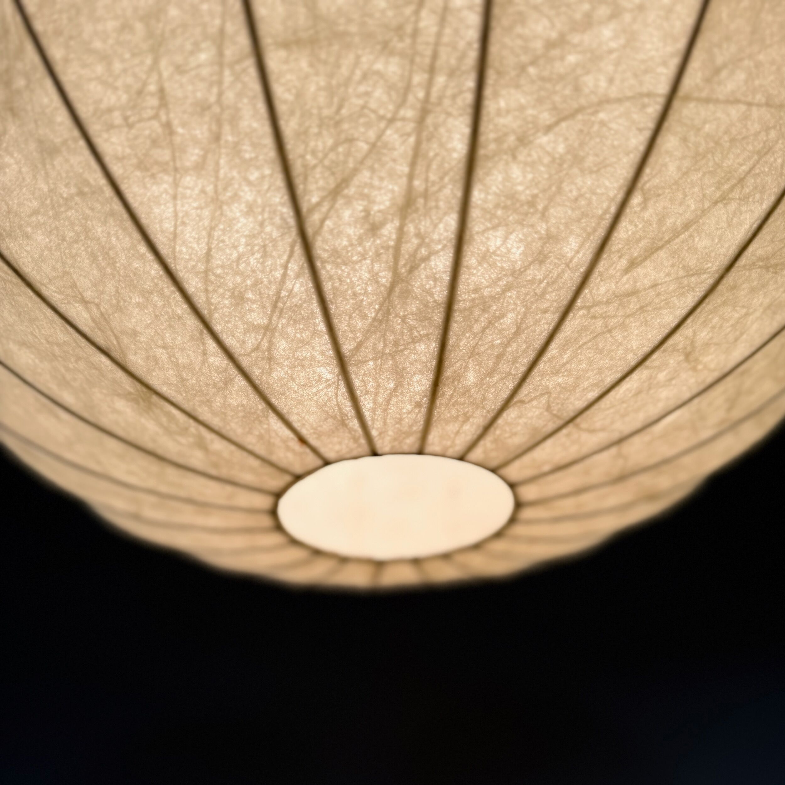 Cocoon pendant lamp by Frits Friedel Wauer for Goldkant Leuchten, 1960s